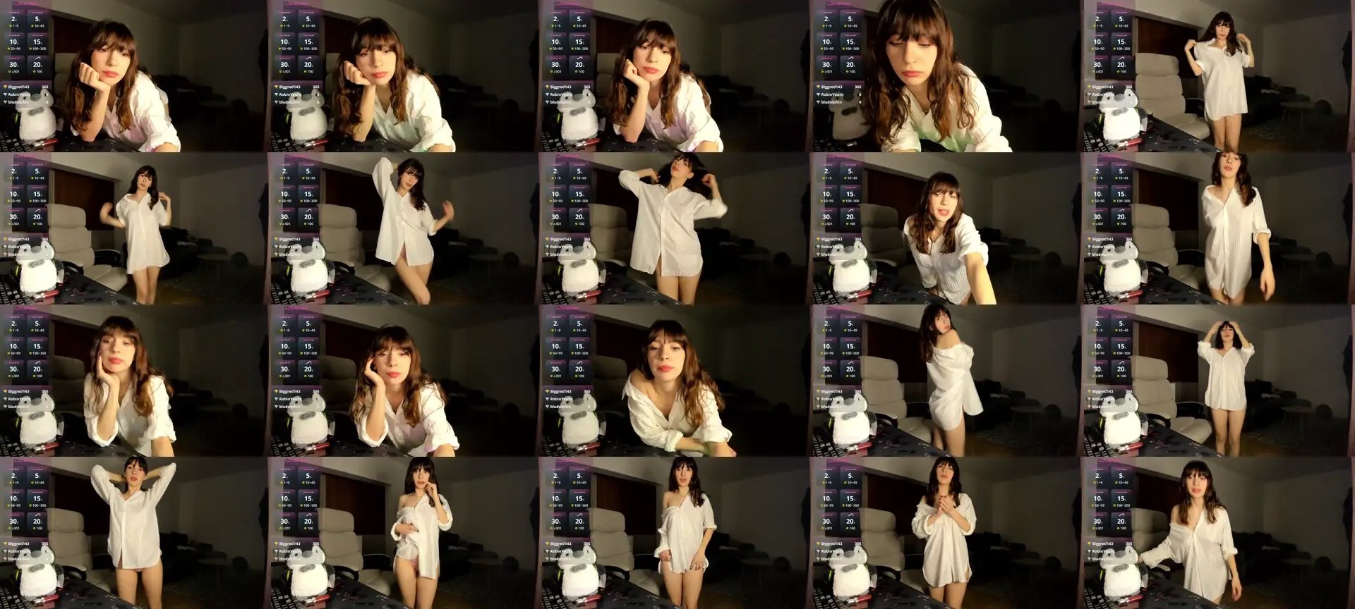 AyanaDesiree photo contact sheet