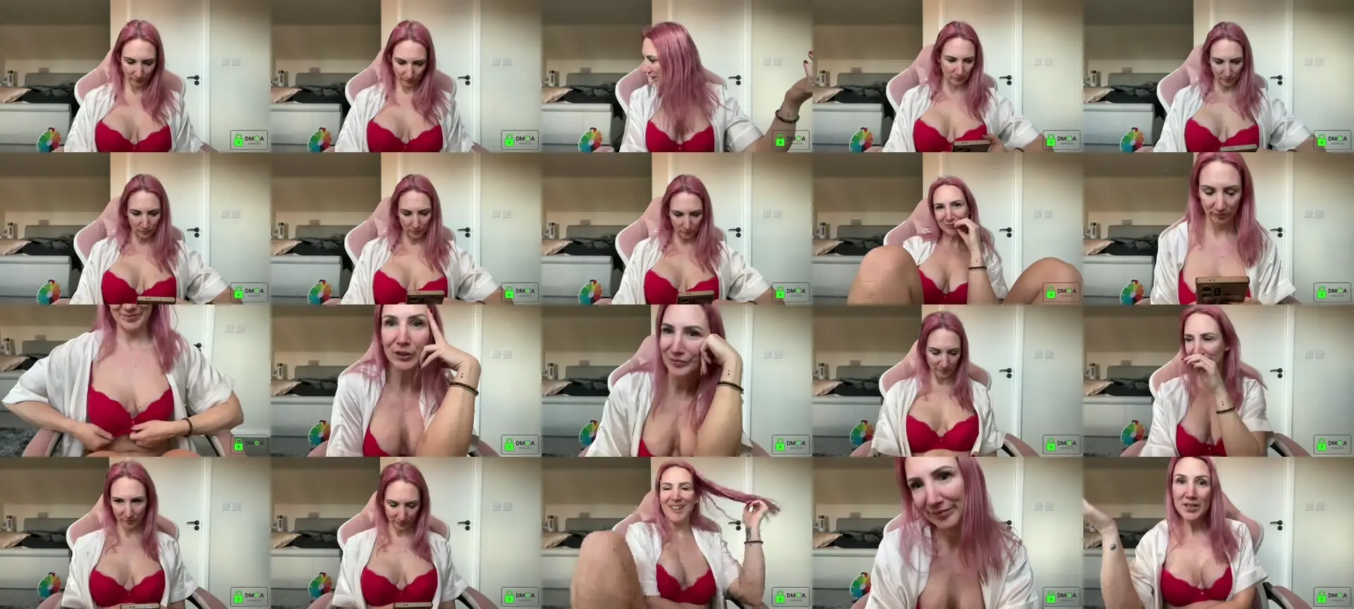 Bellanoirxx photo contact sheet