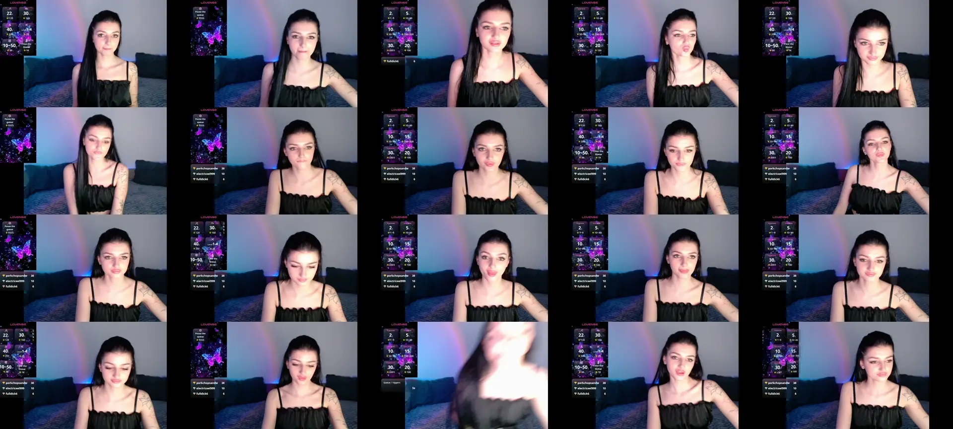 BlackCatt photo contact sheet