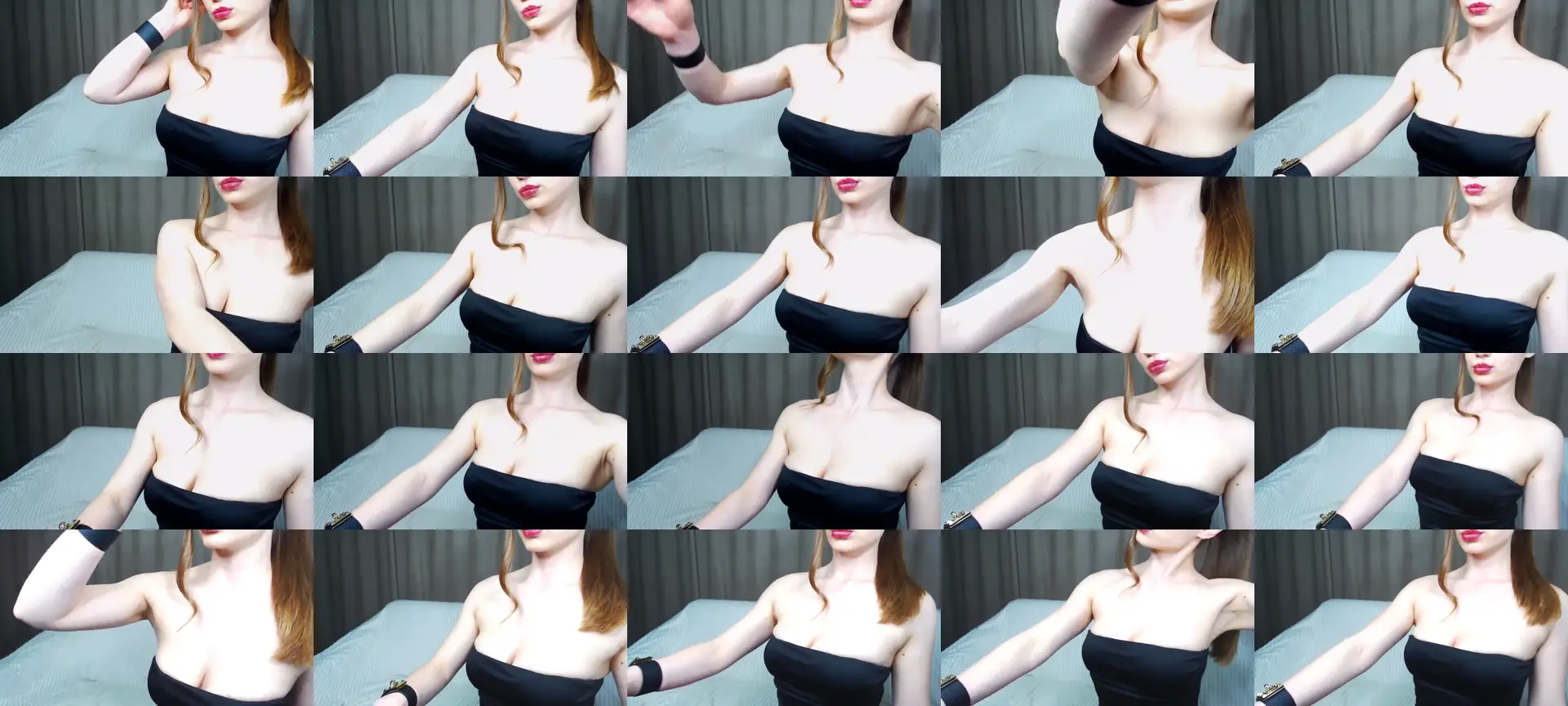 Blond006 photo contact sheet