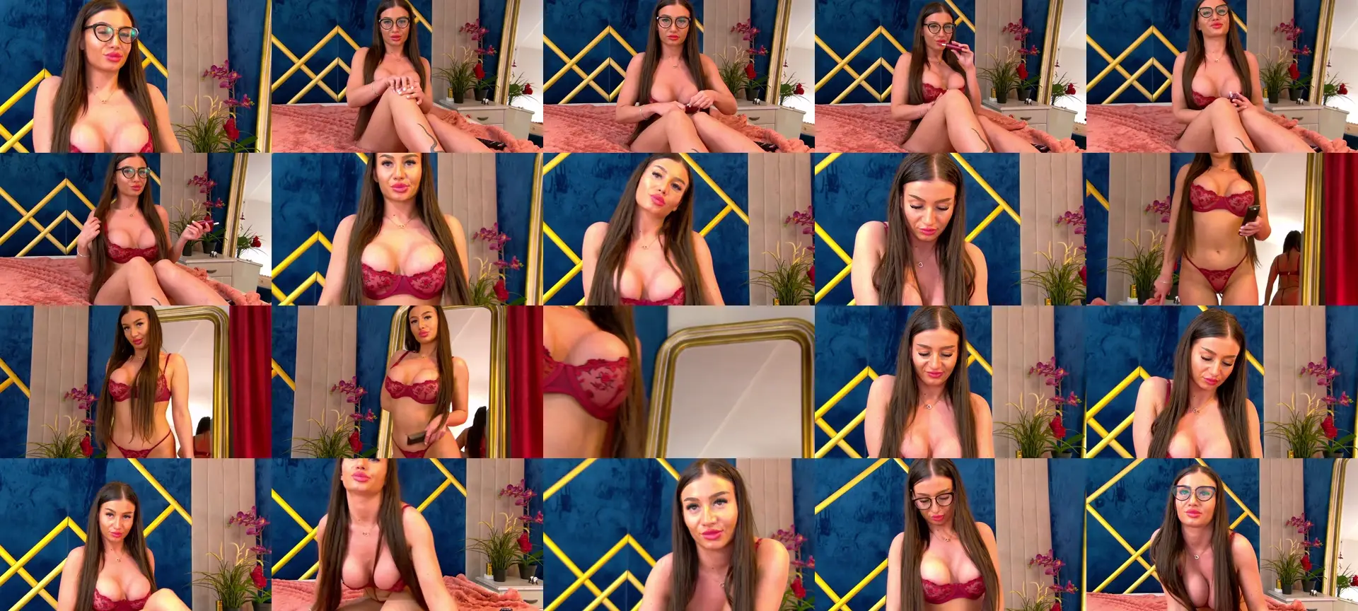 BruneteBombix photo contact sheet