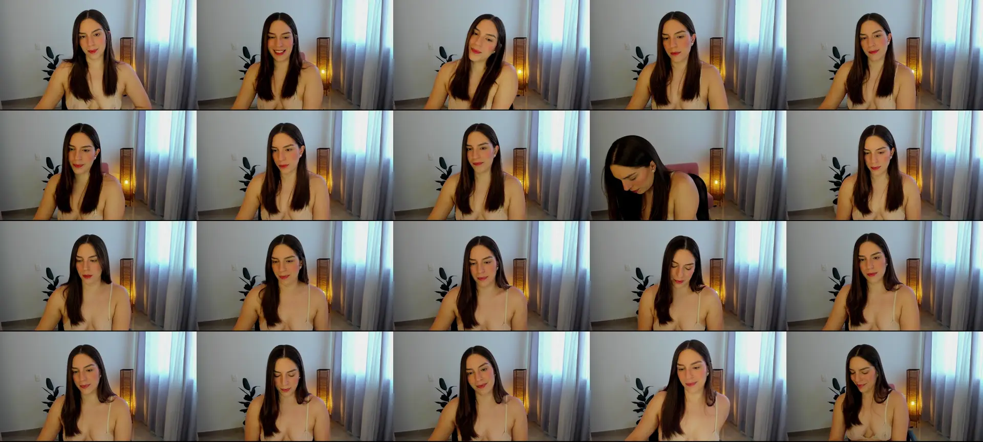 BunnyNoire photo contact sheet