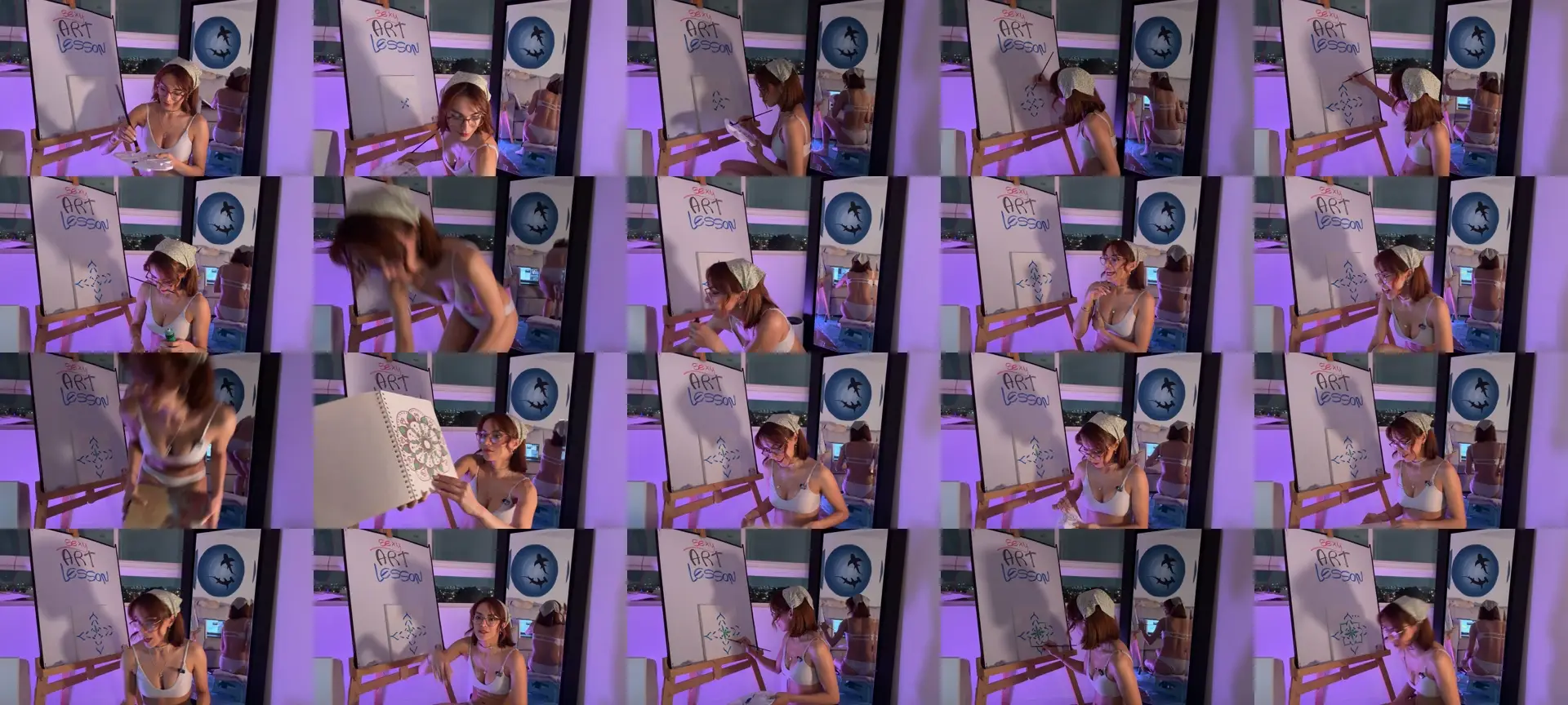 CabinCrush photo contact sheet