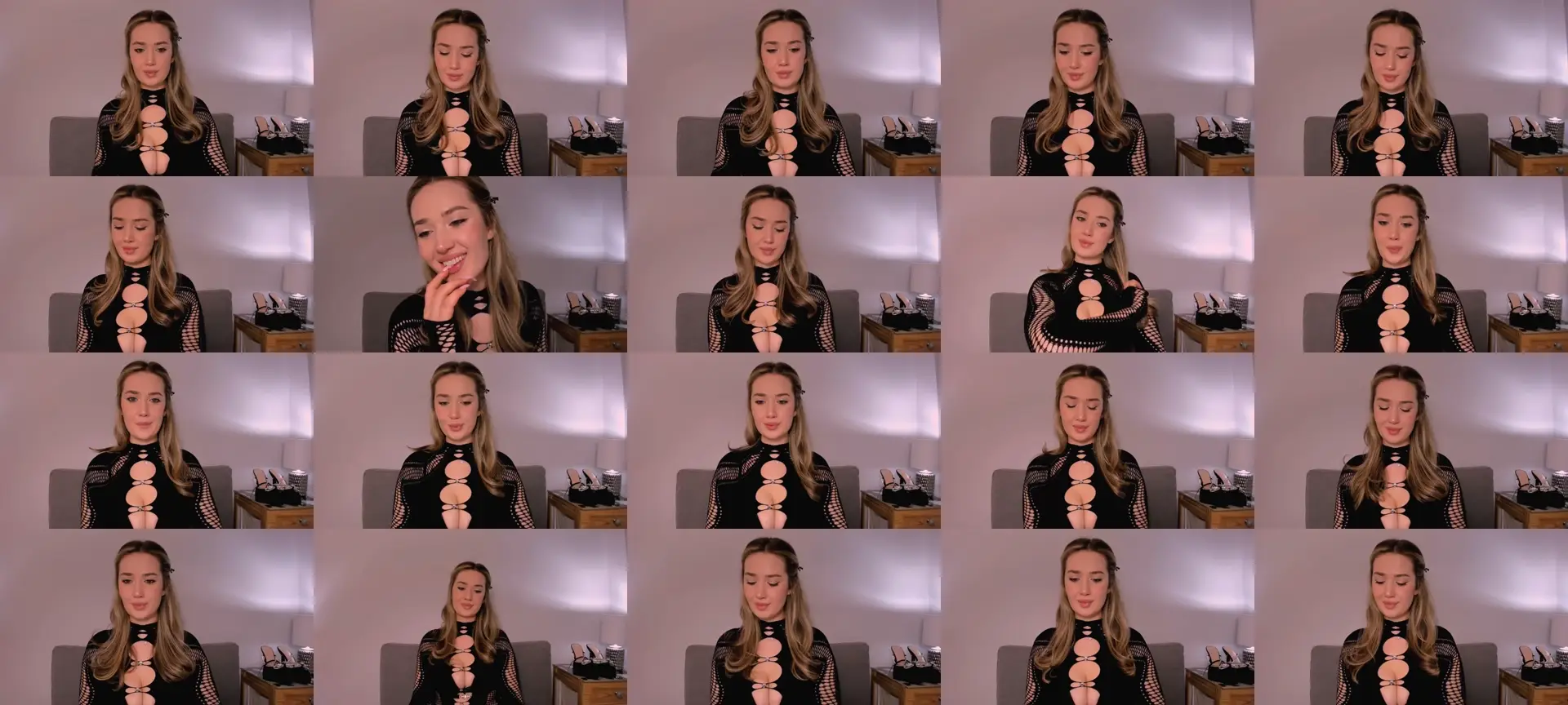 CindyNew photo contact sheet