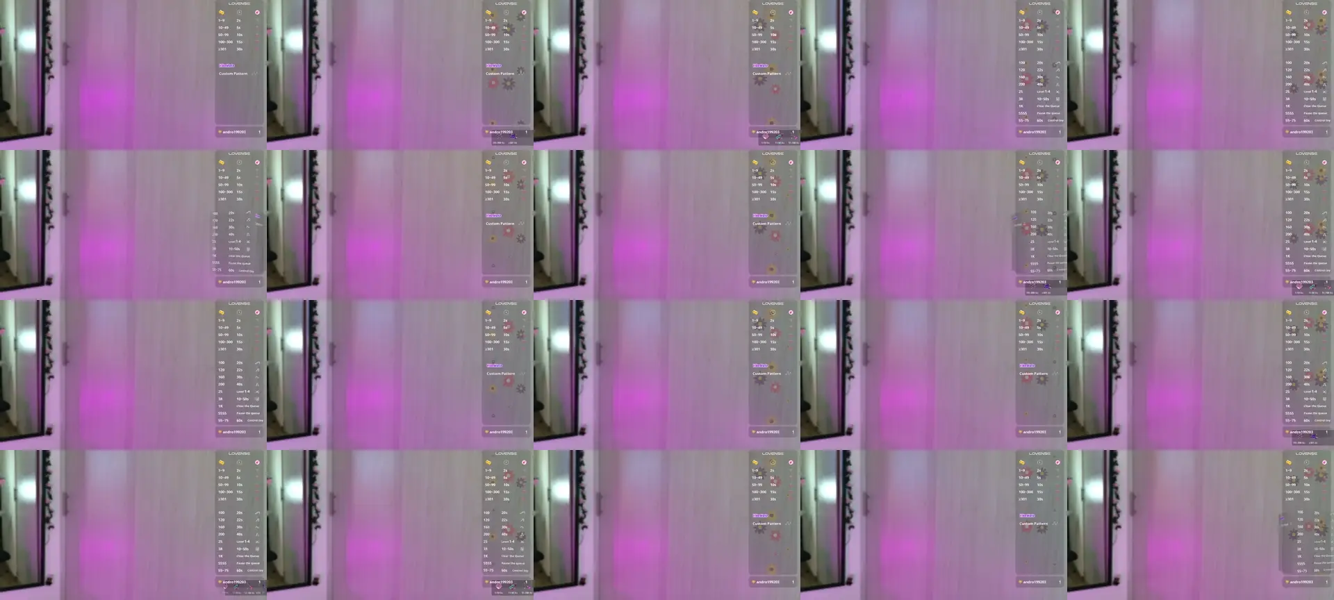 Cutehanna1 photo contact sheet