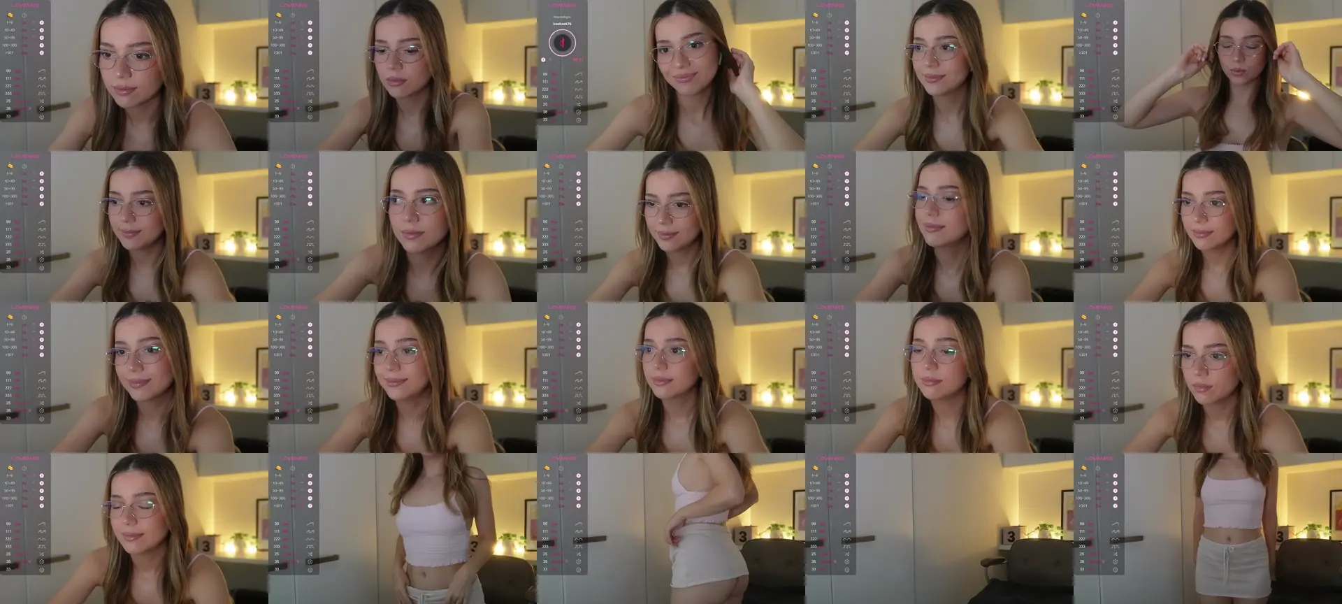 cutiee photo contact sheet
