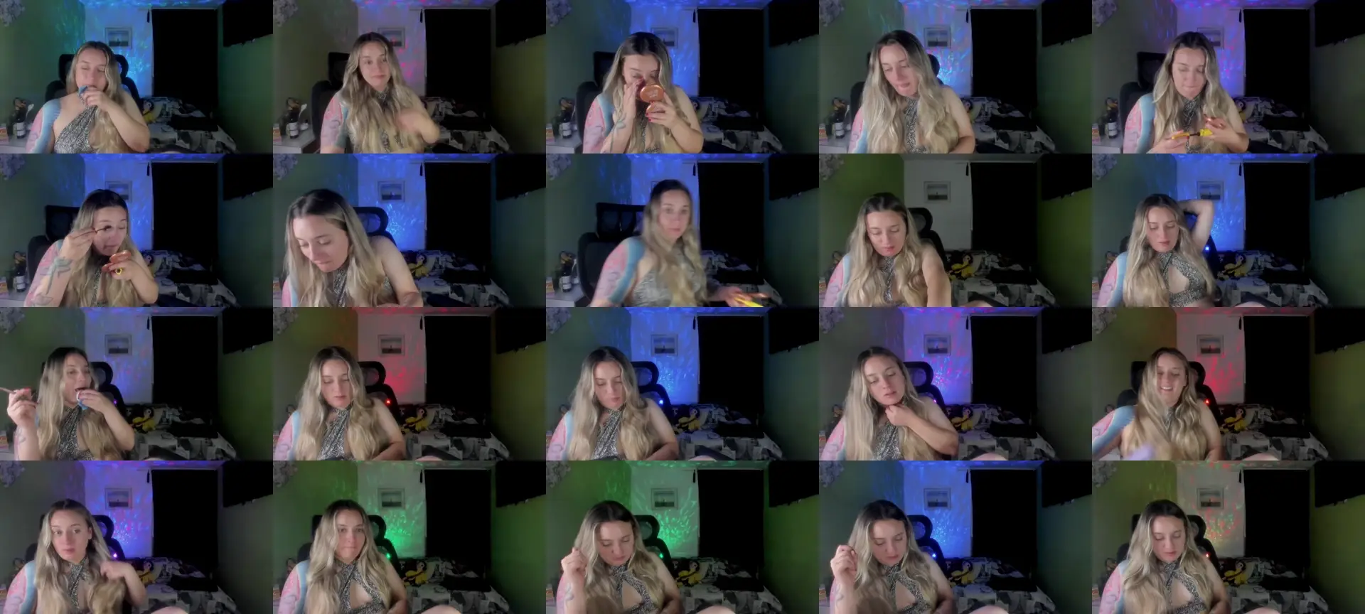 Dalila333 photo contact sheet