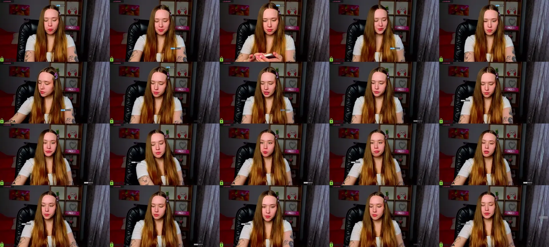 DanaShine photo contact sheet