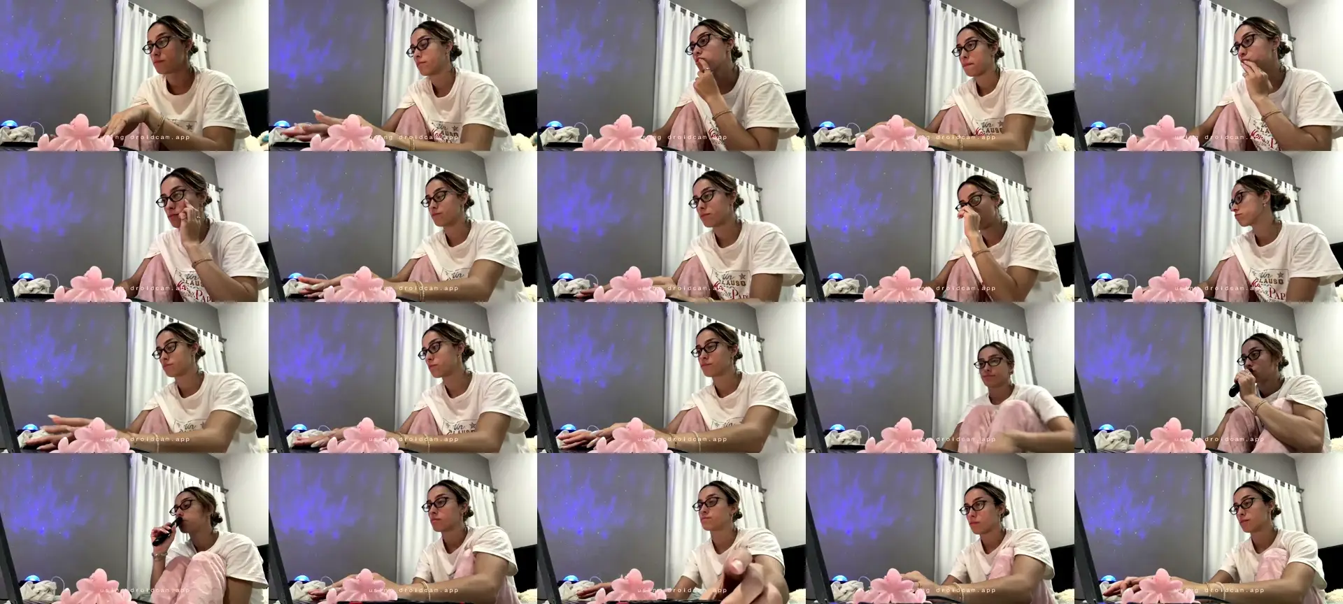 Dani1644 photo contact sheet