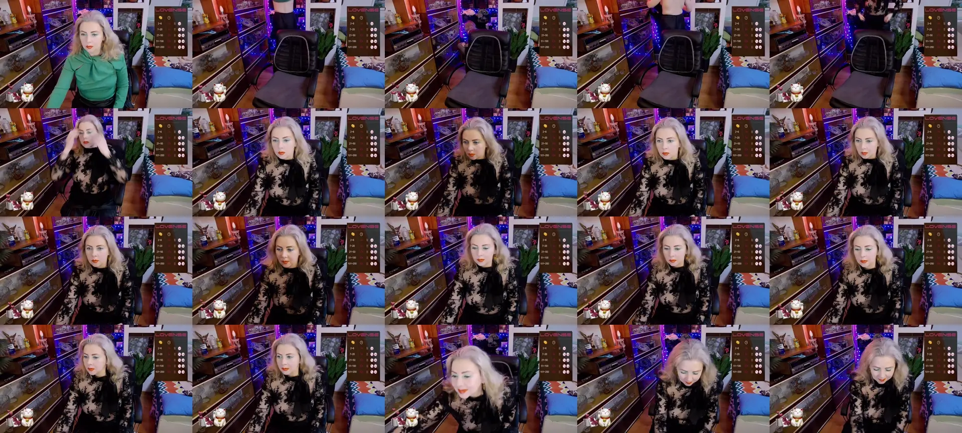 Delicecatmyau photo contact sheet