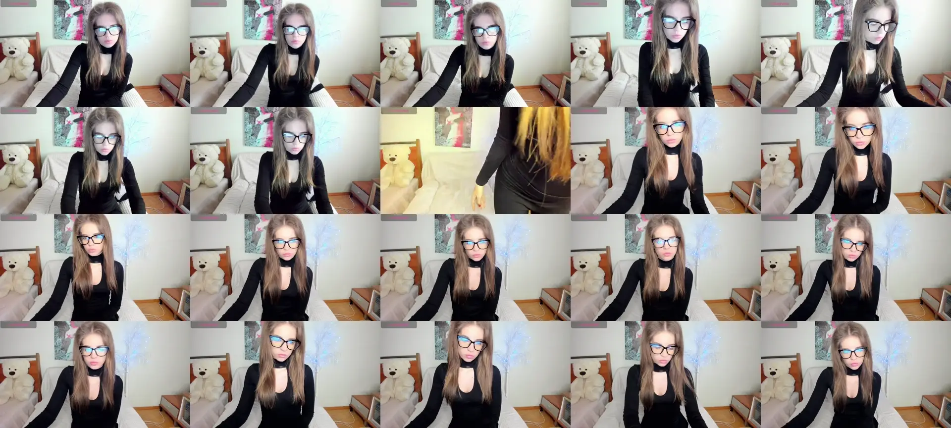 DinaCute photo contact sheet
