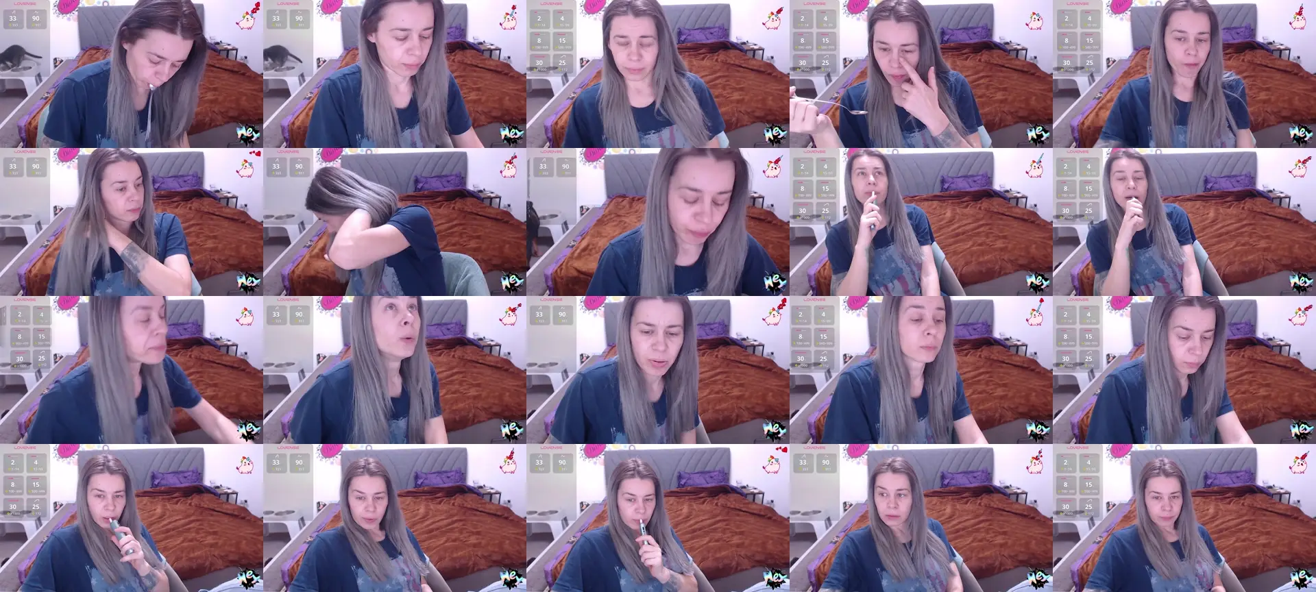 Directgirl photo contact sheet