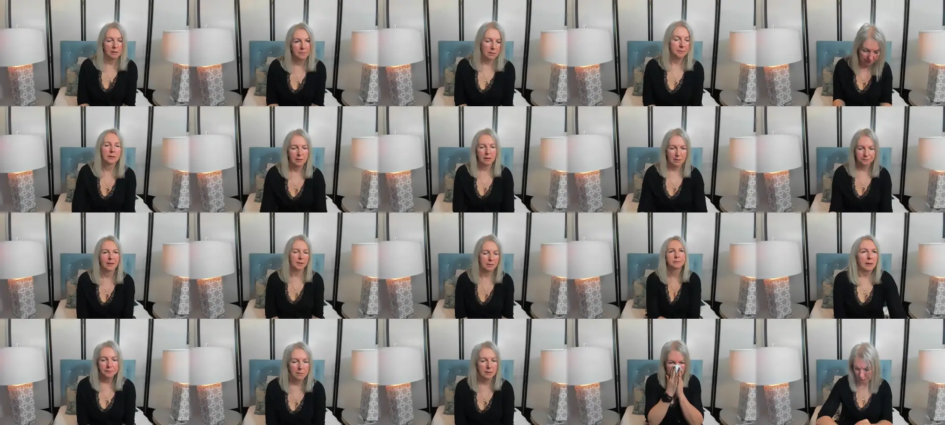 EricaSexyX photo contact sheet