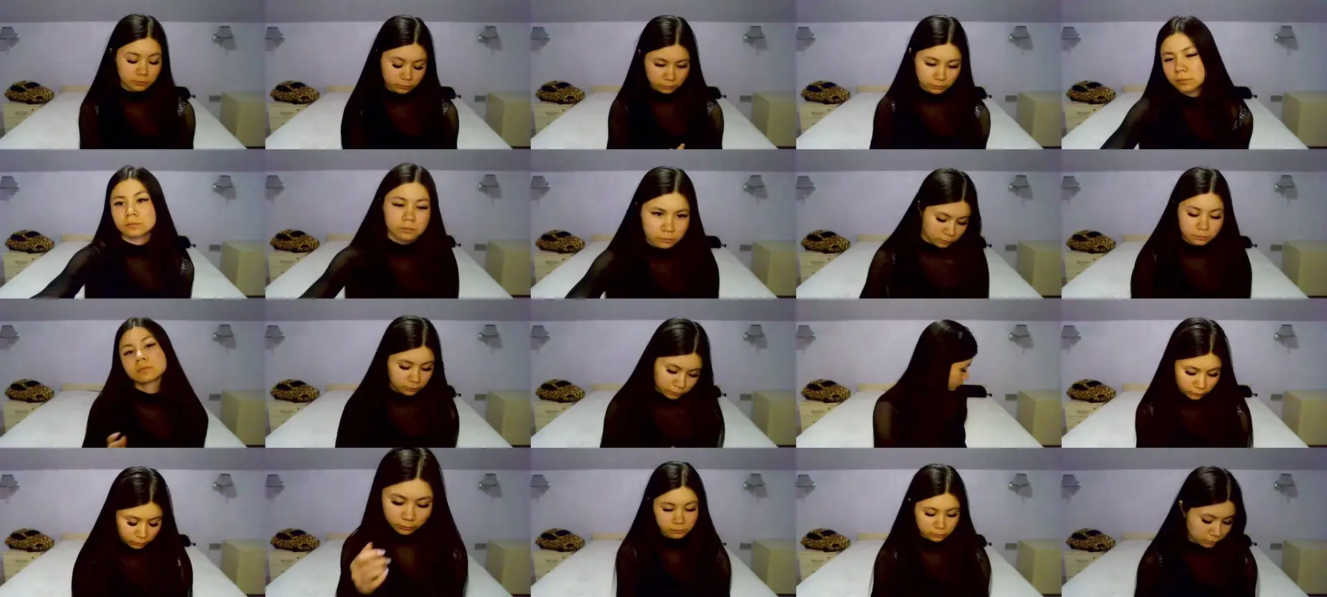 EvaBliss photo contact sheet