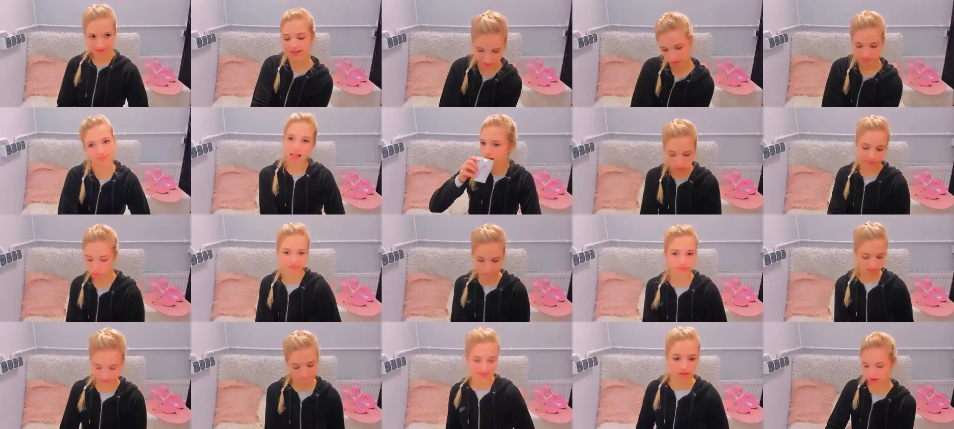 EvetteBeauty photo contact sheet