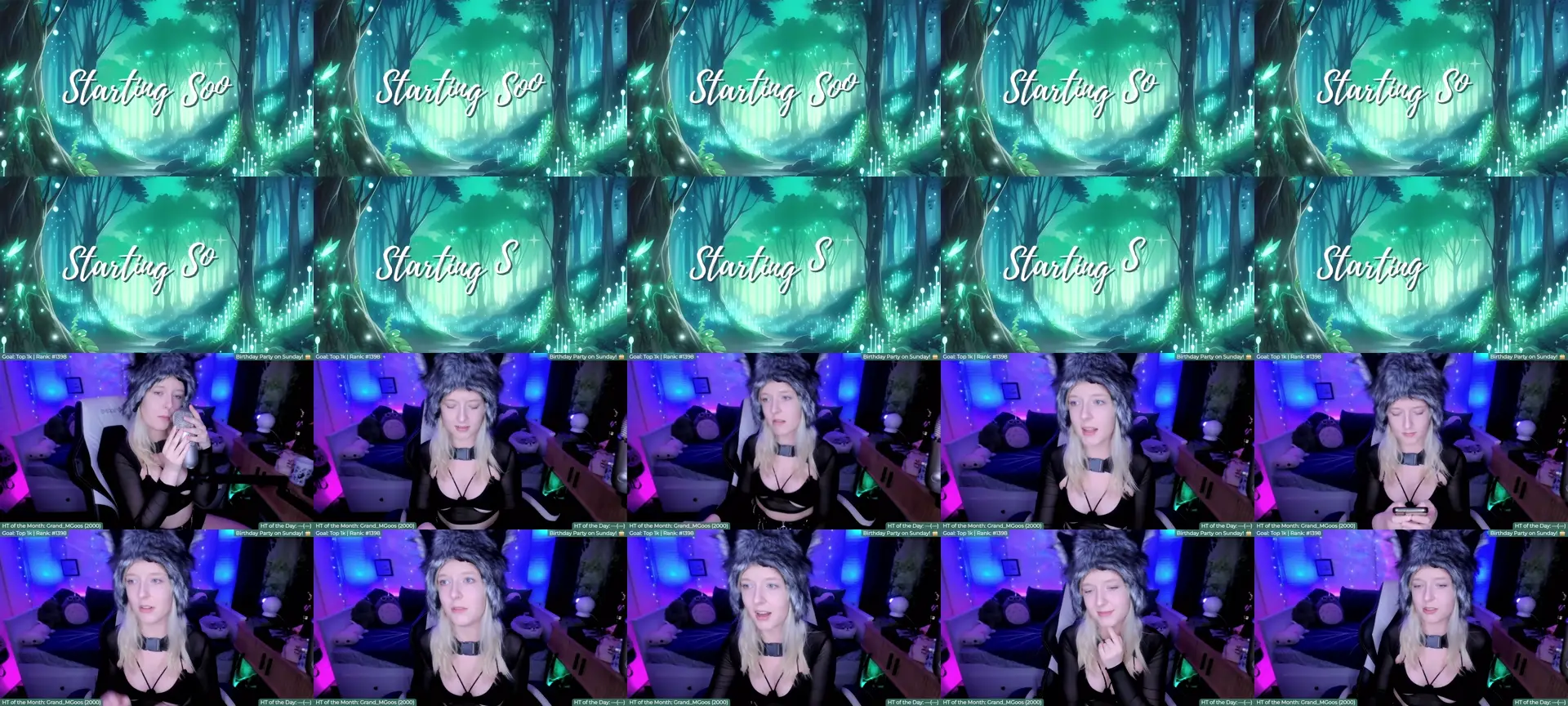 FayeWilde photo contact sheet