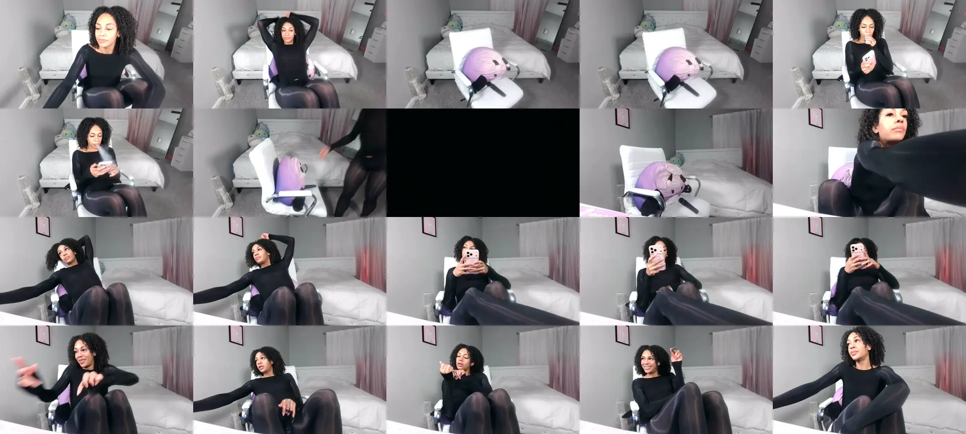 GigisKittyCat photo contact sheet