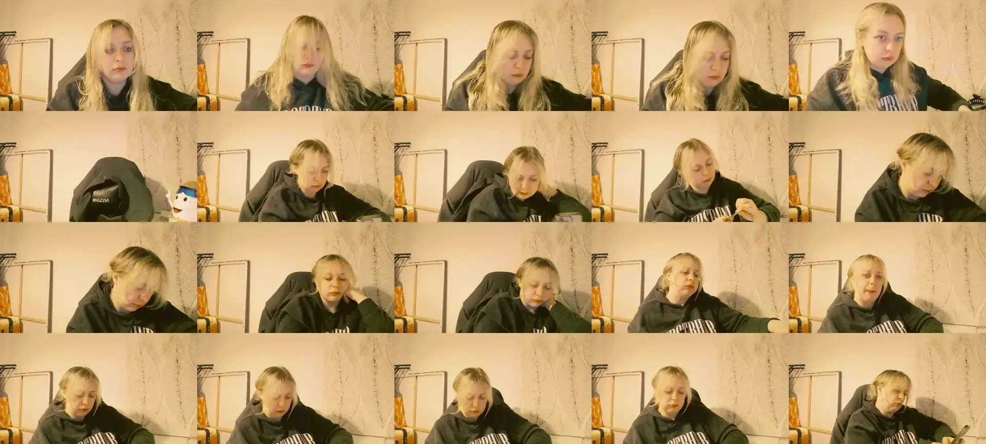 GoddessNika photo contact sheet