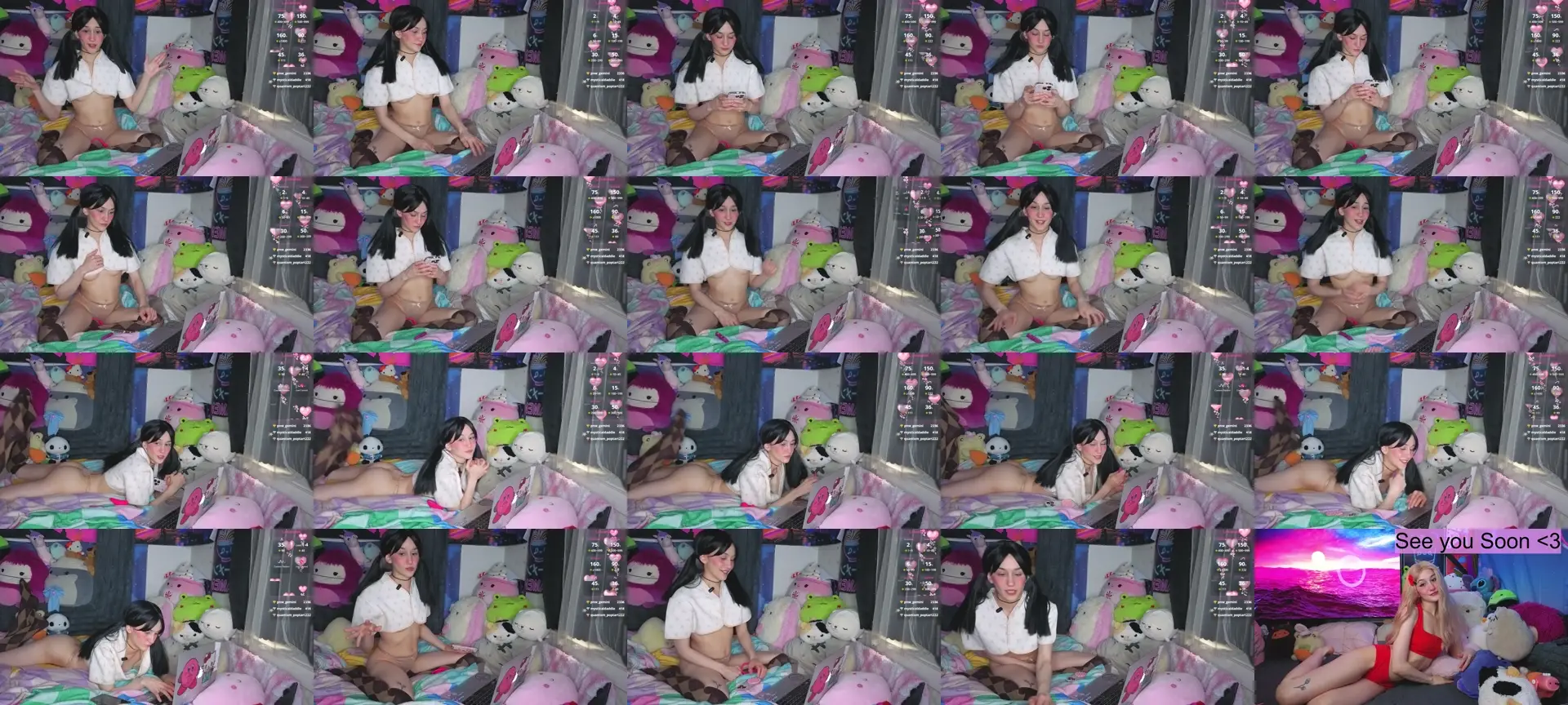 GwenieOcean photo contact sheet