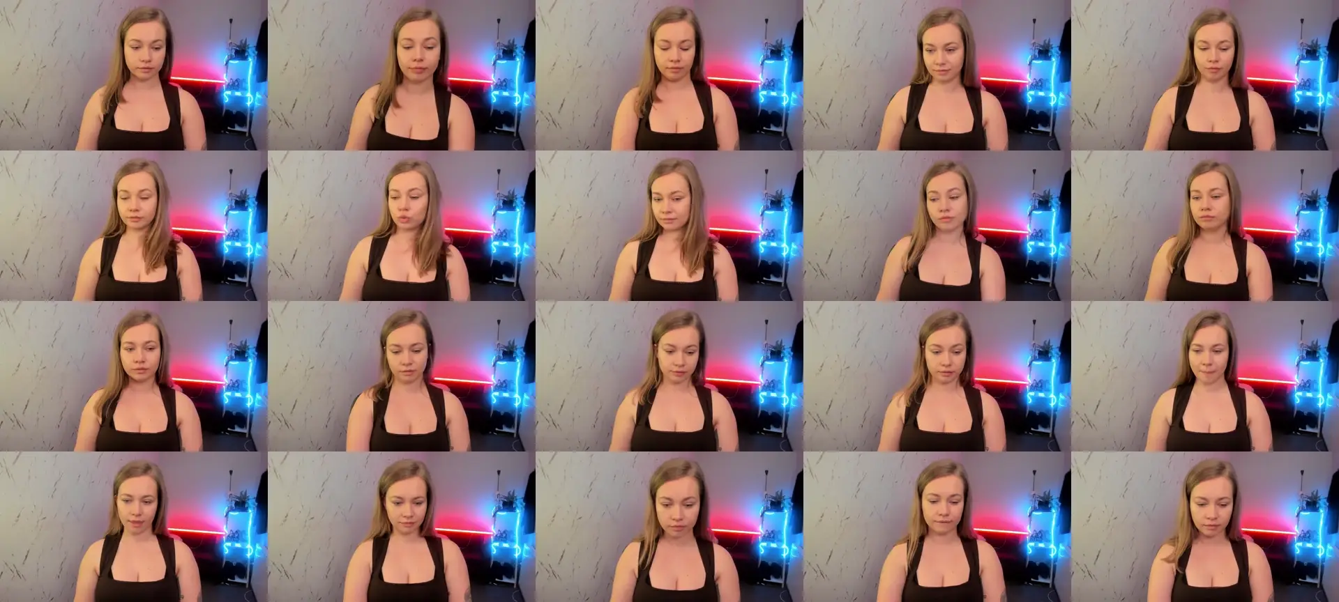 Holly_XXX photo contact sheet