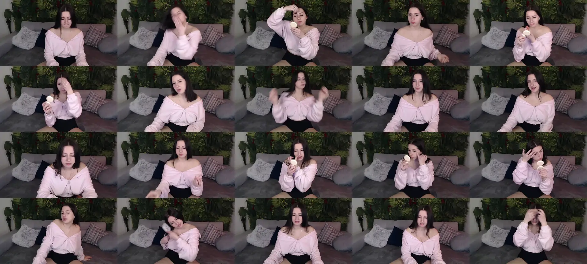 HoneyLeya photo contact sheet