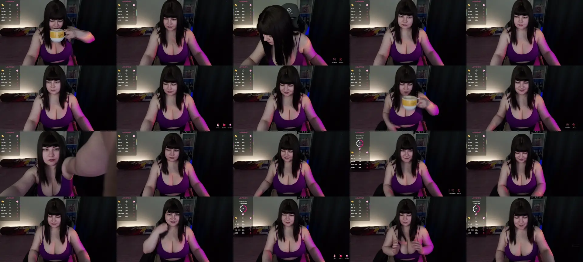 Janecutest photo contact sheet