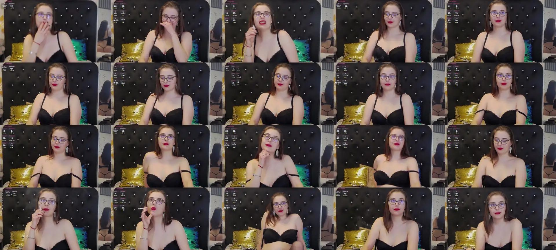 JulieAnn photo contact sheet