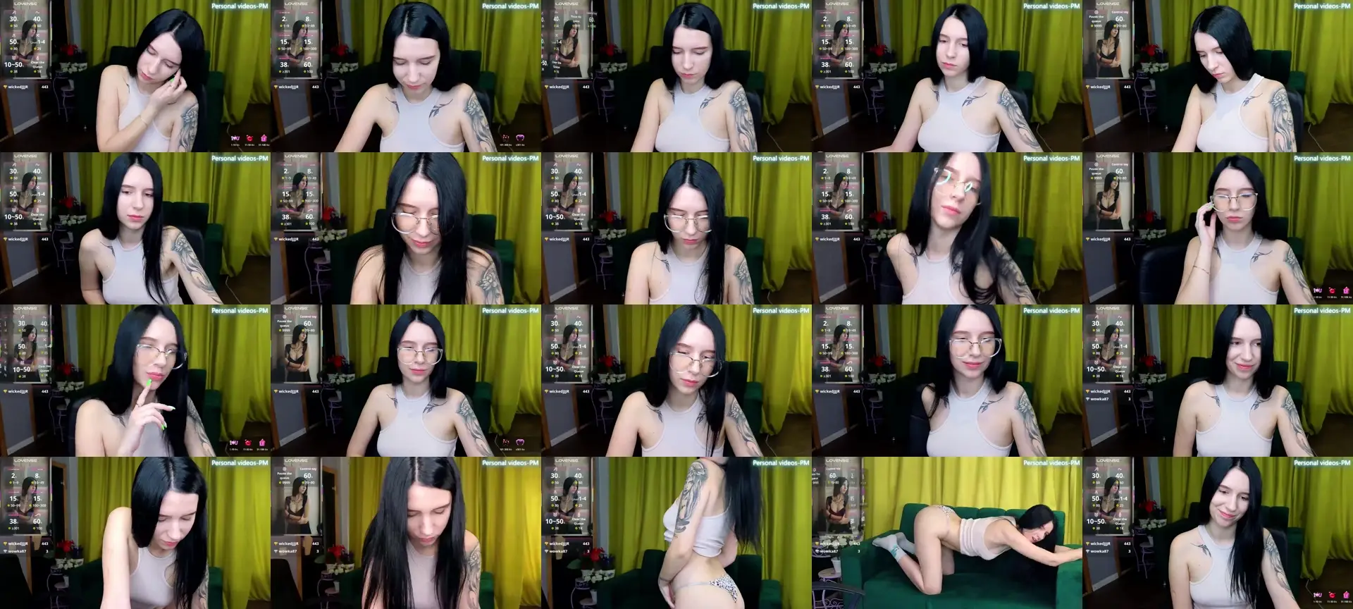 KarolinaBlack photo contact sheet