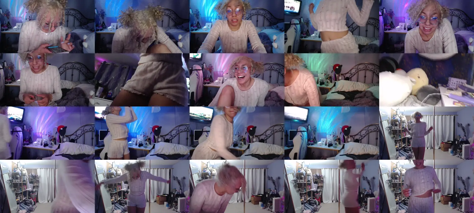 KawaiiErotica photo contact sheet