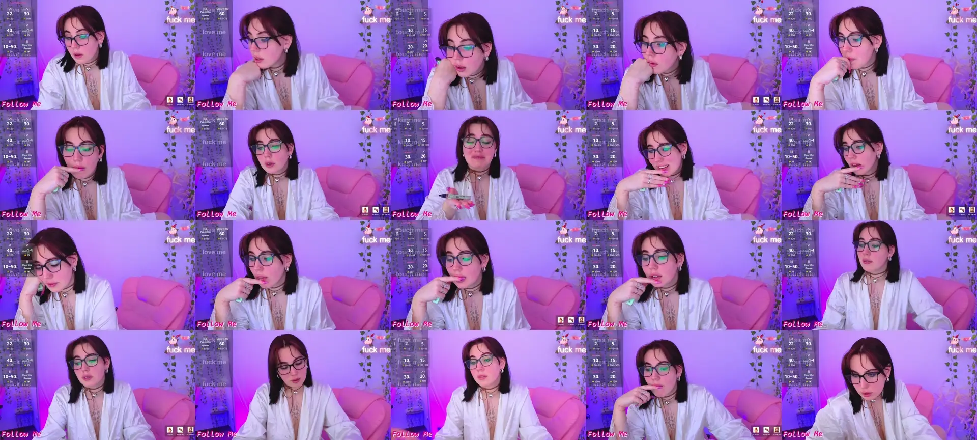 Kitty_meow photo contact sheet