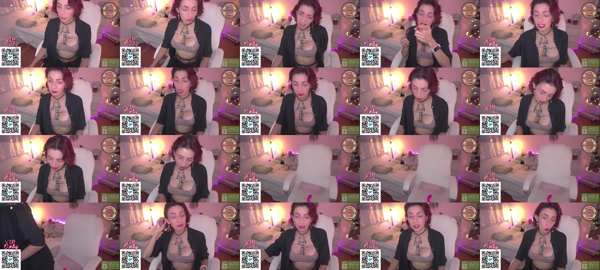 kittycherry photo contact sheet