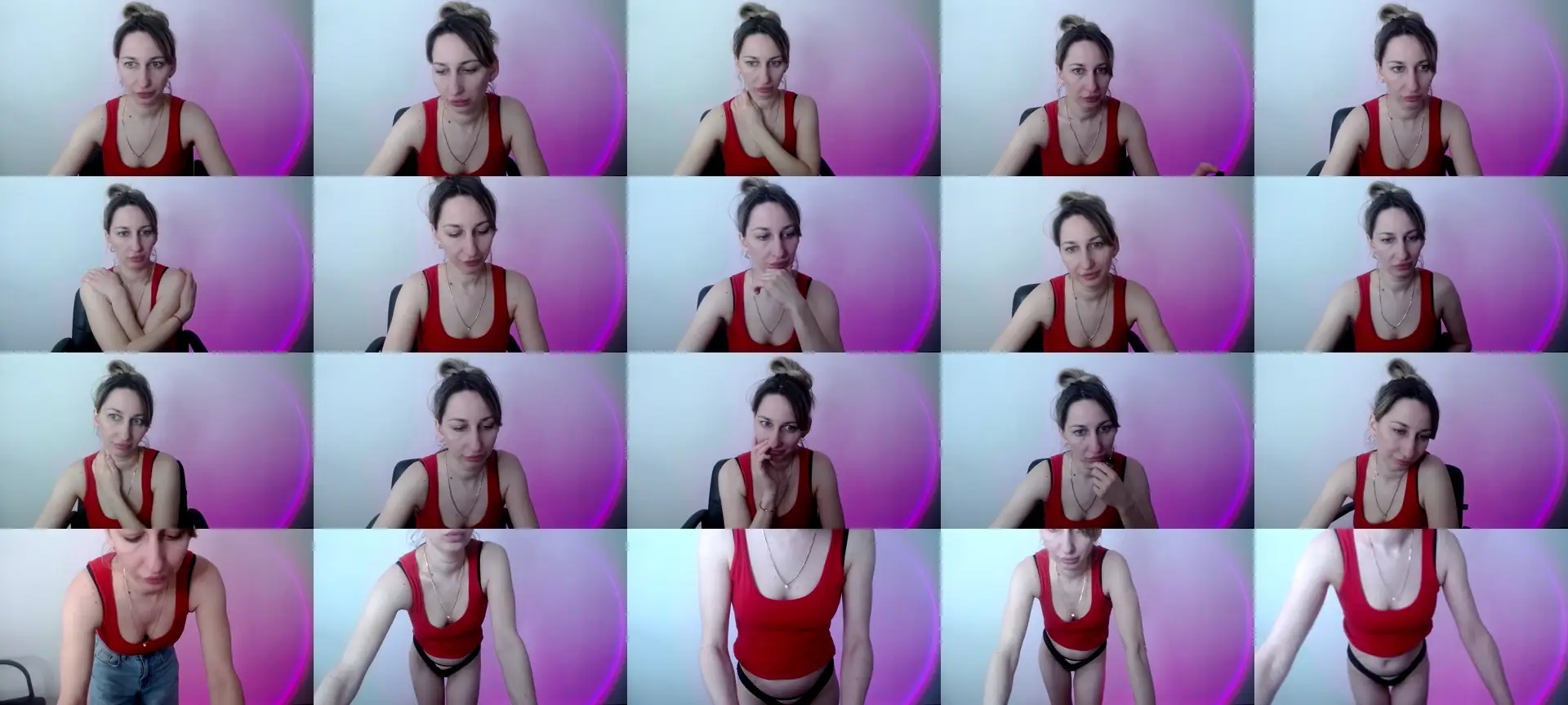 LanaKiss photo contact sheet