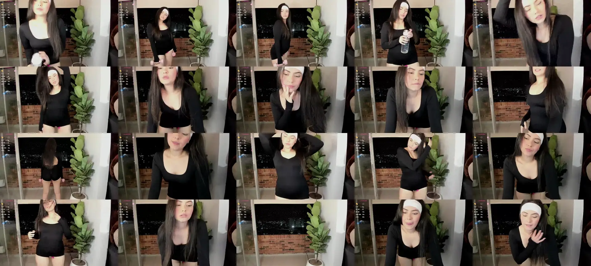 Lauren888 photo contact sheet