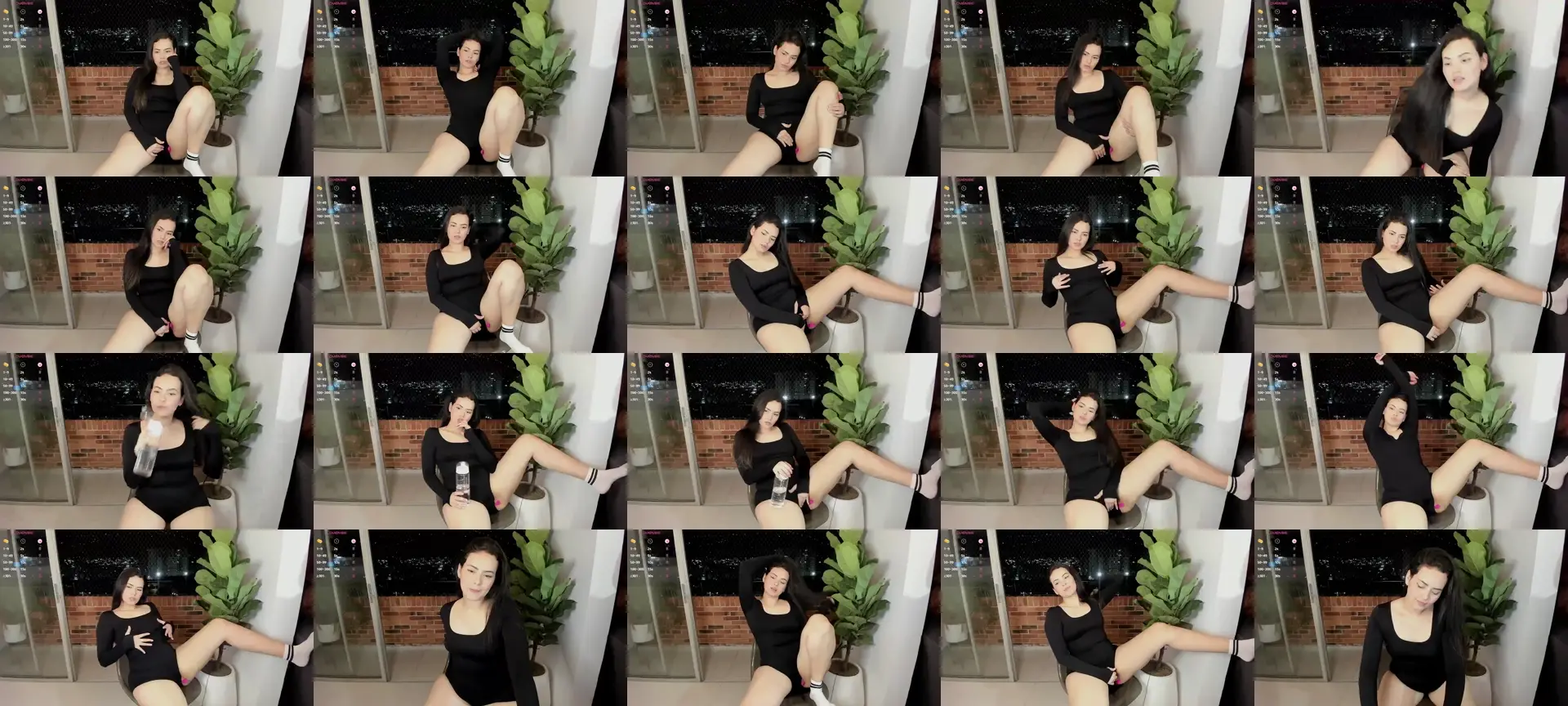 Lauren888 photo contact sheet