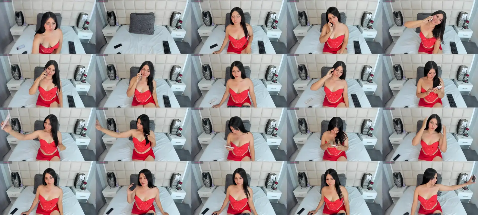 LiCrystal photo contact sheet