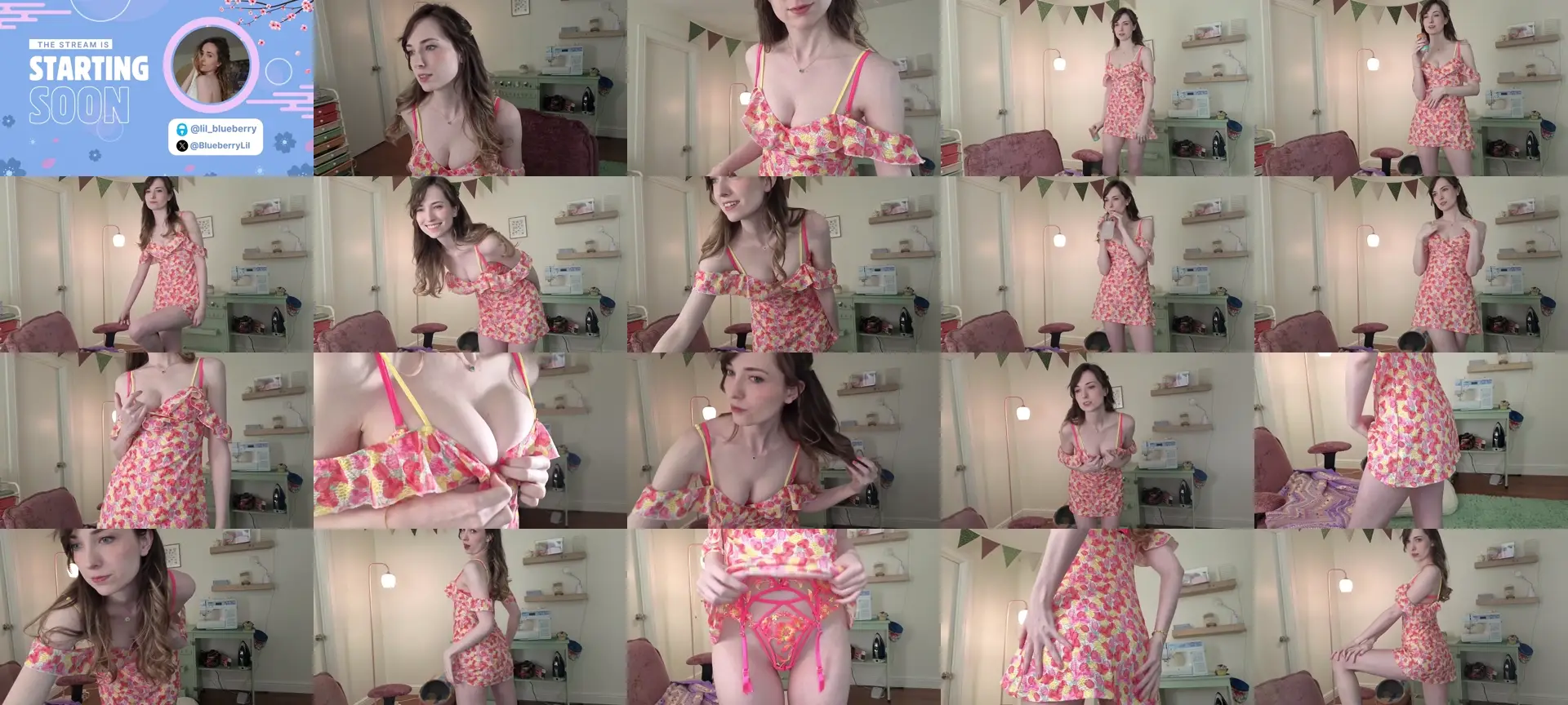 Lil_blueberry photo contact sheet