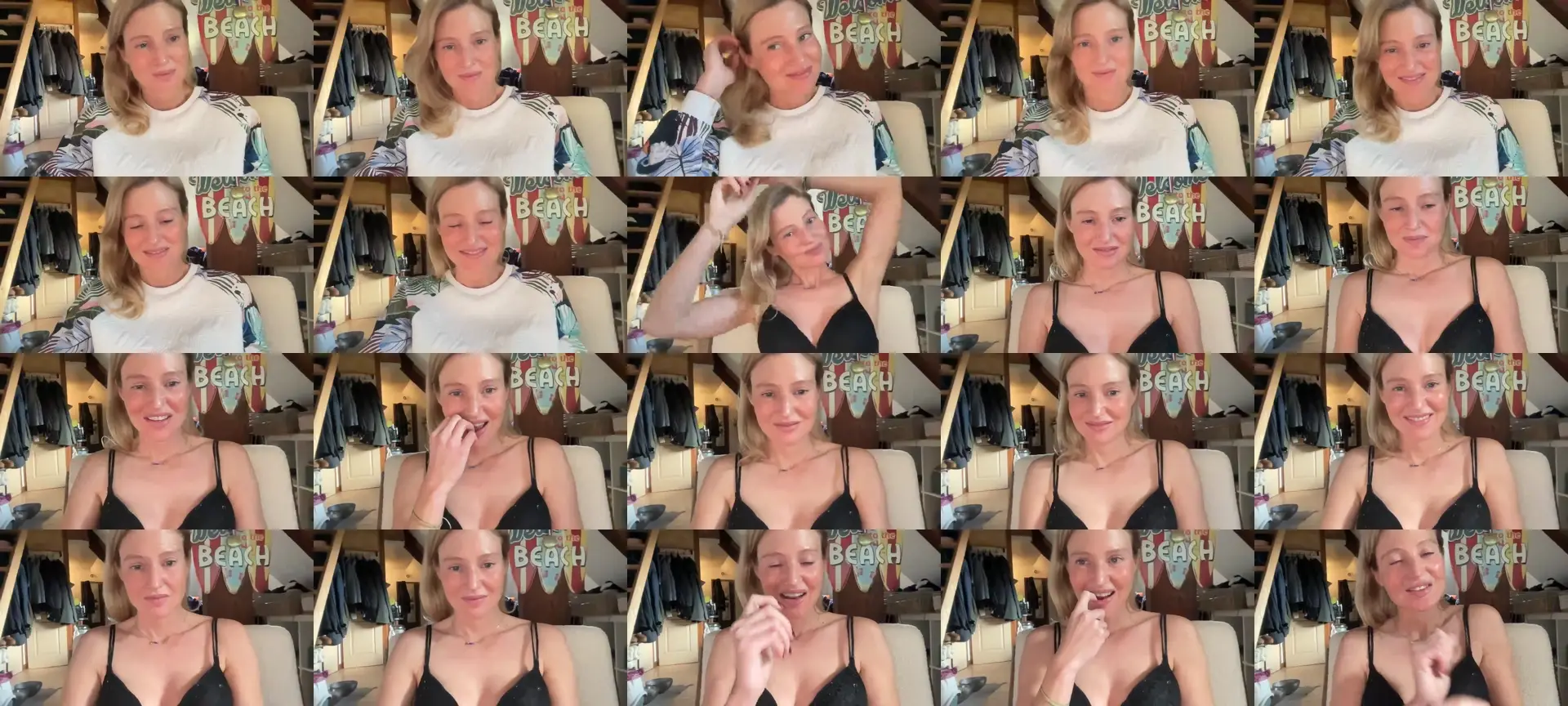 Lili_blue1 photo contact sheet