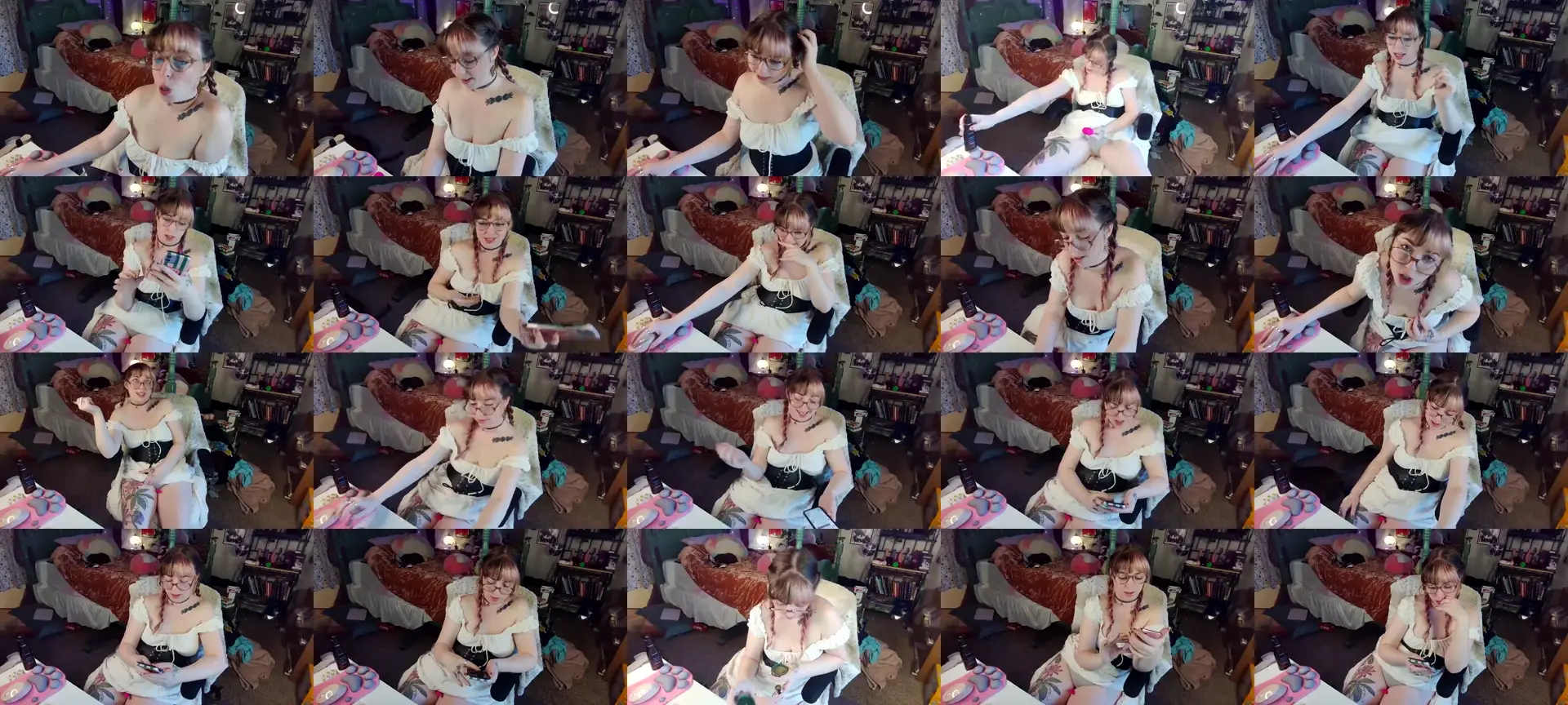 LilPinkAlien photo contact sheet