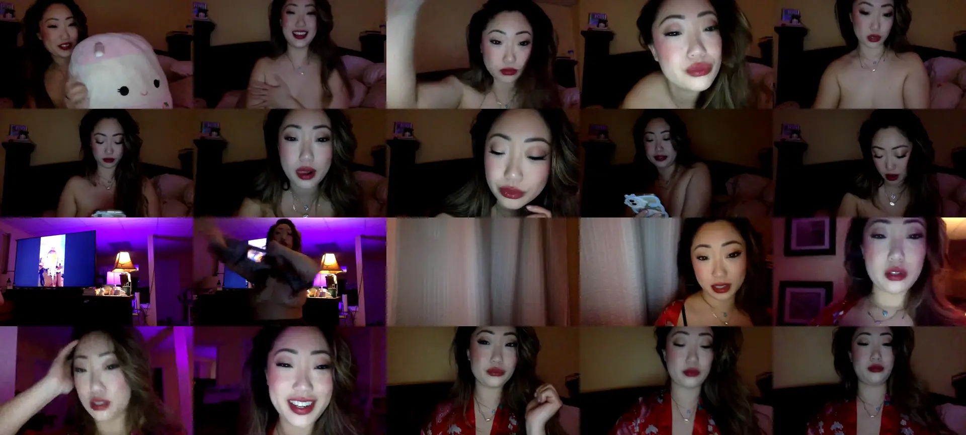 Lilykoii_x3 photo contact sheet