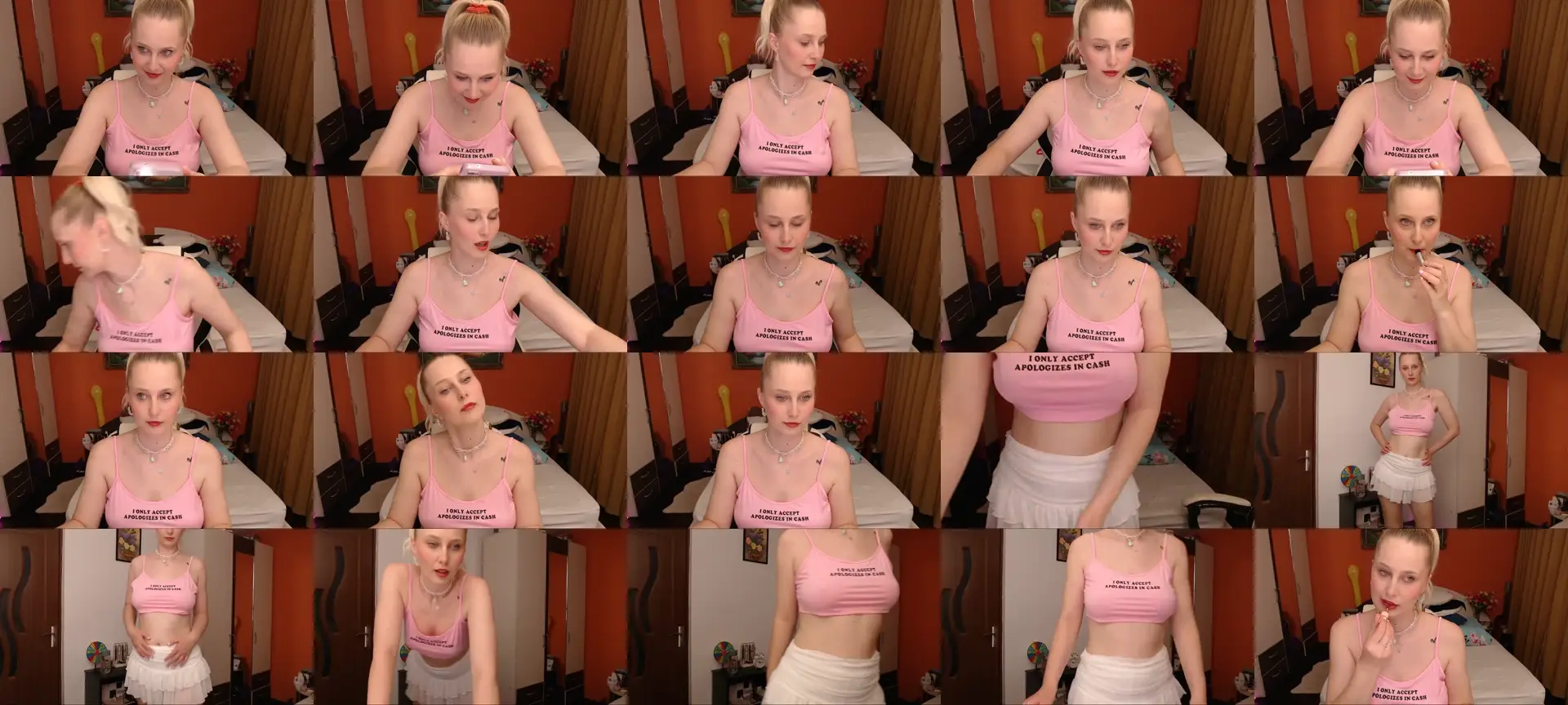 LoveeSunshine photo contact sheet