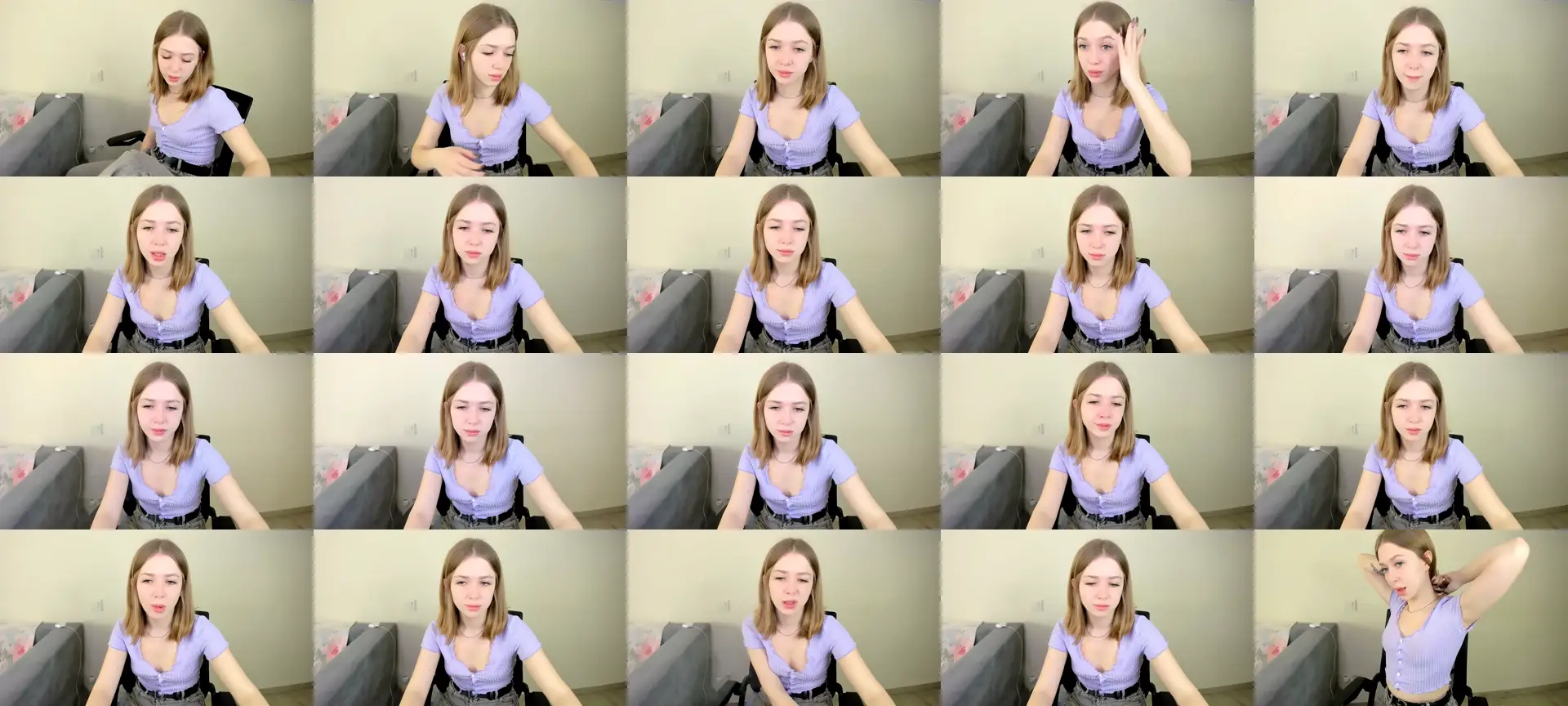 LovelyElle photo contact sheet