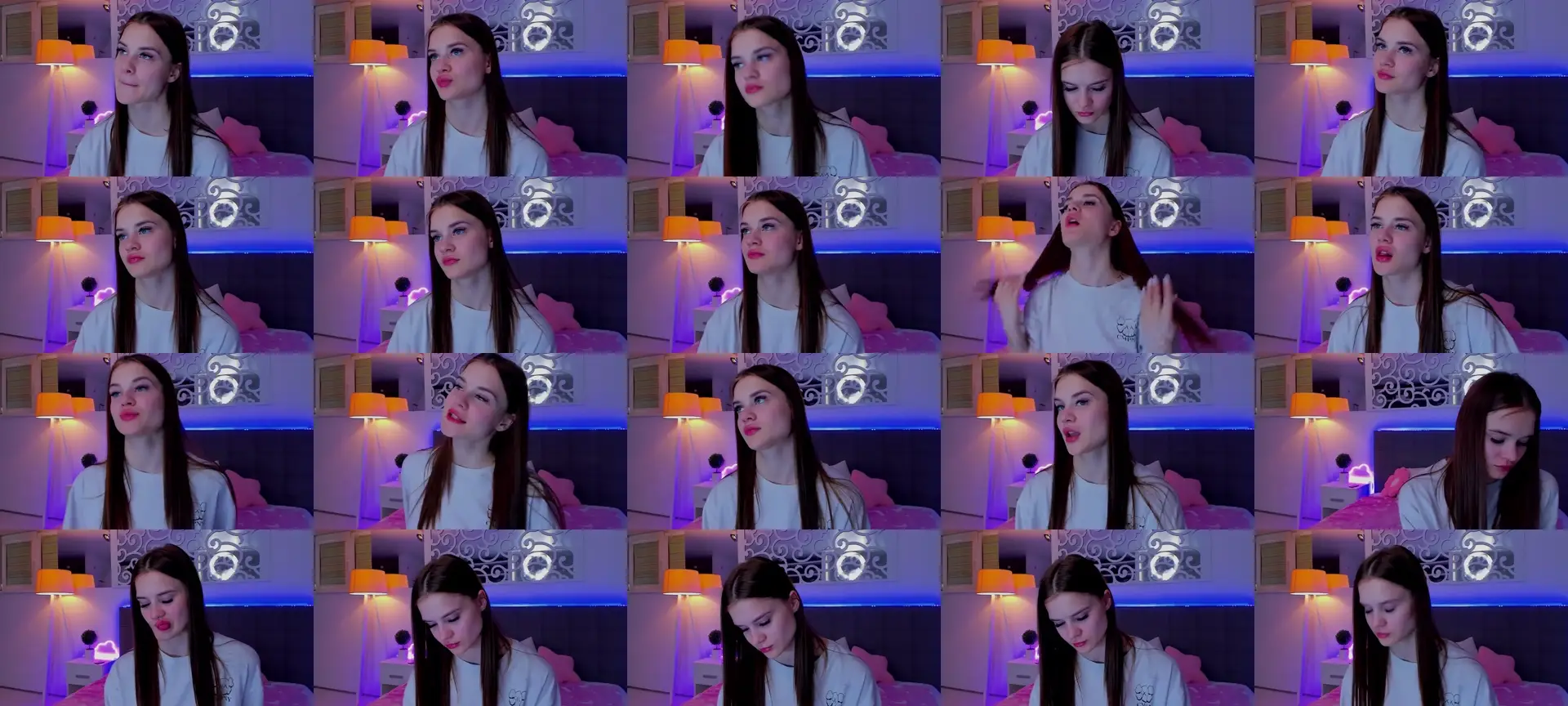 LuisaClover photo contact sheet