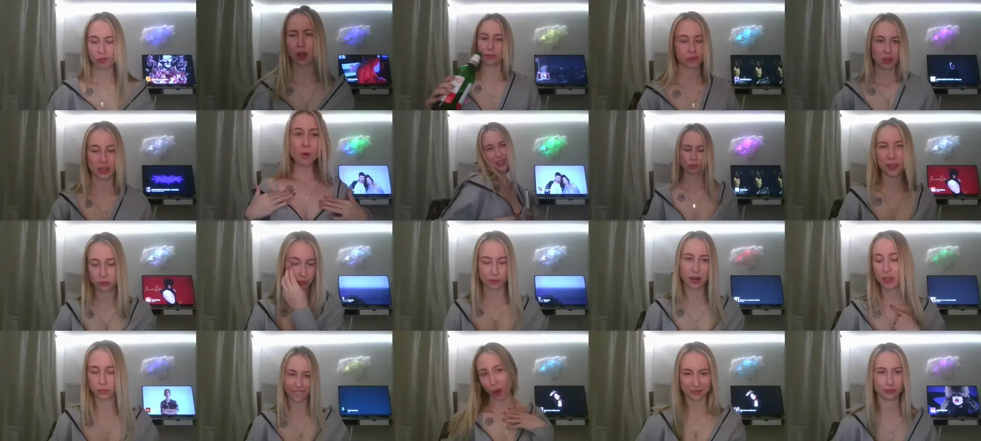 Marmelade photo contact sheet