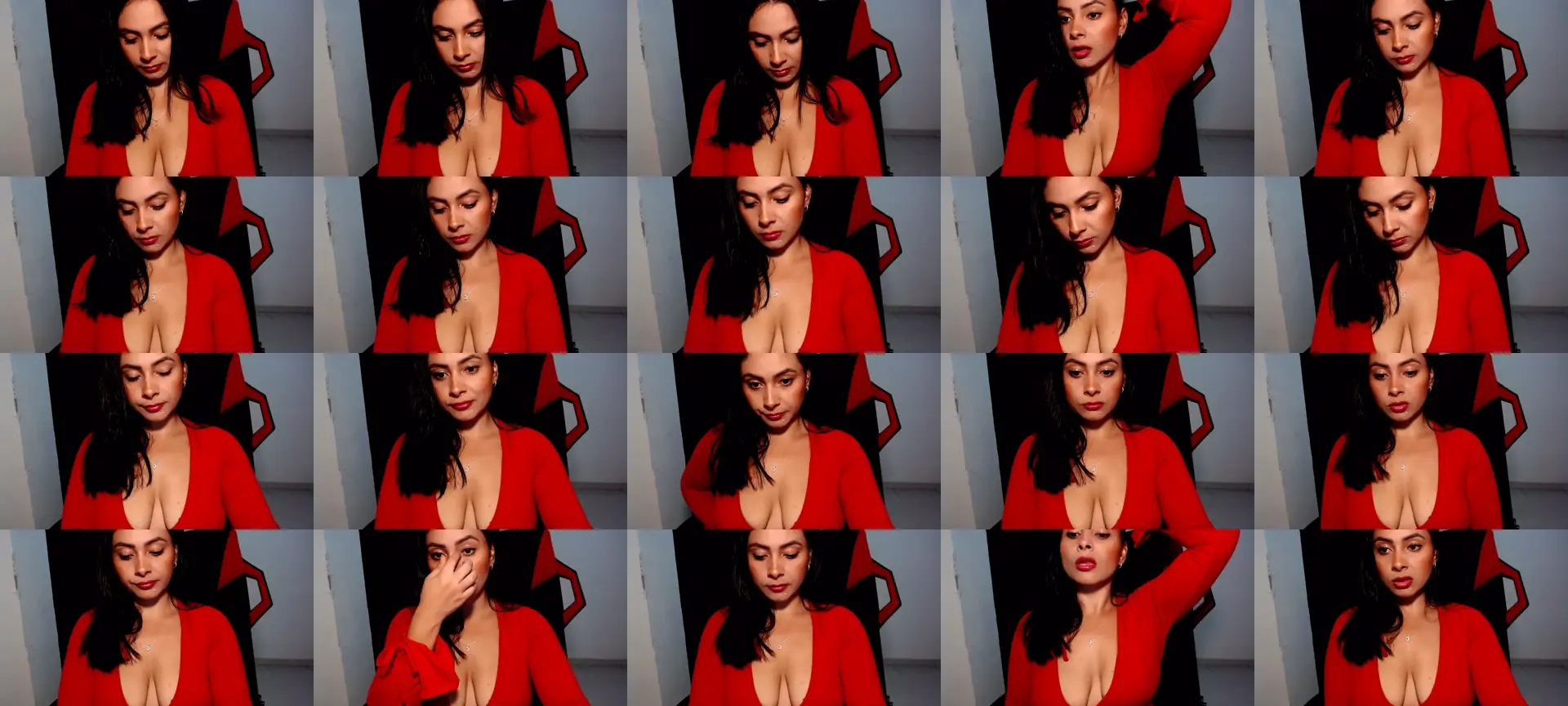 Meghan_femme photo contact sheet