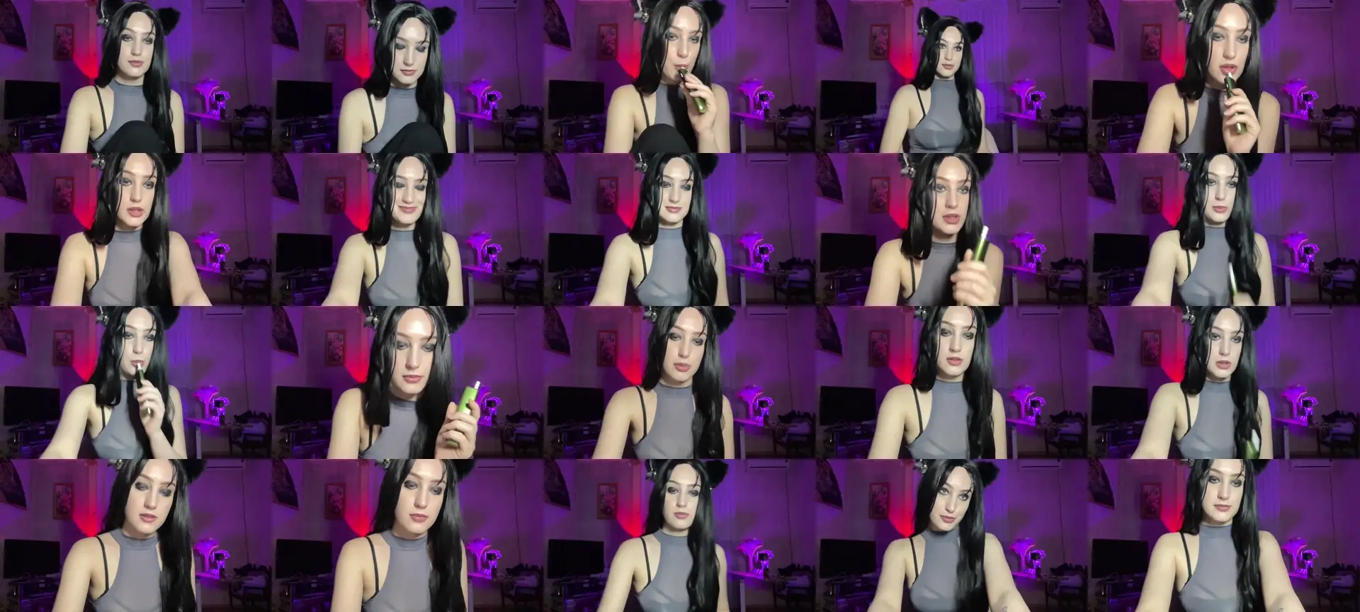 MiaaVelvvet photo contact sheet