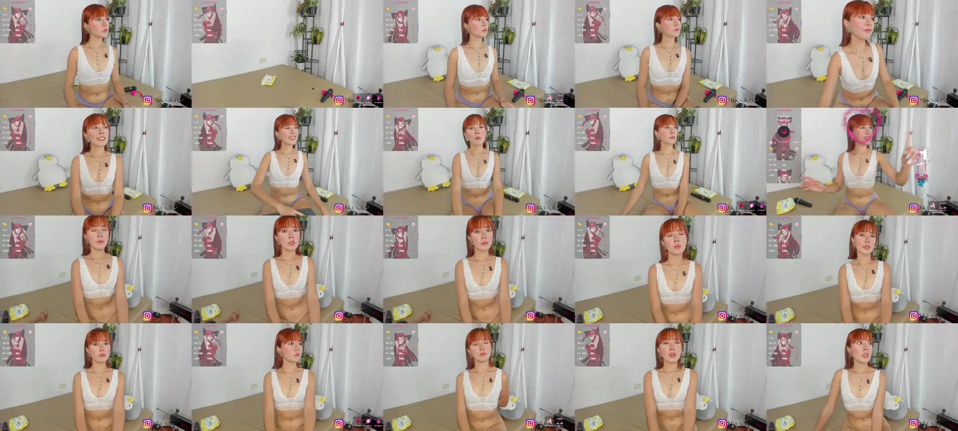 MiaValeria photo contact sheet