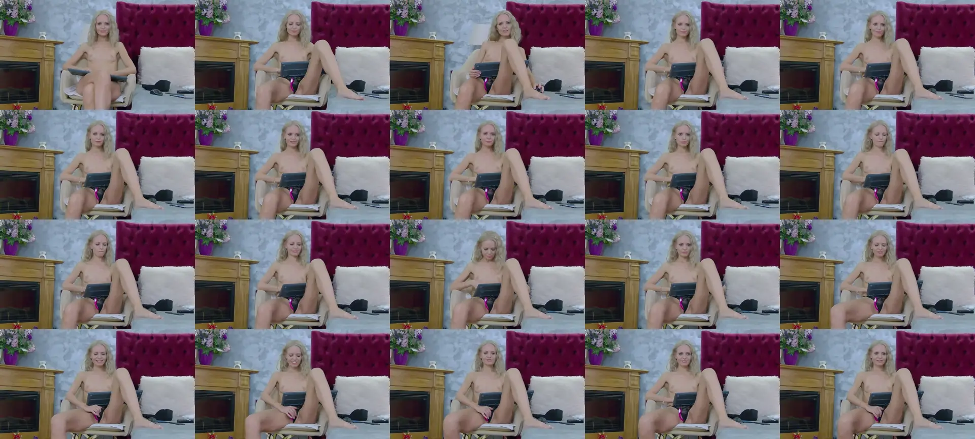 Miss_Jasminee photo contact sheet