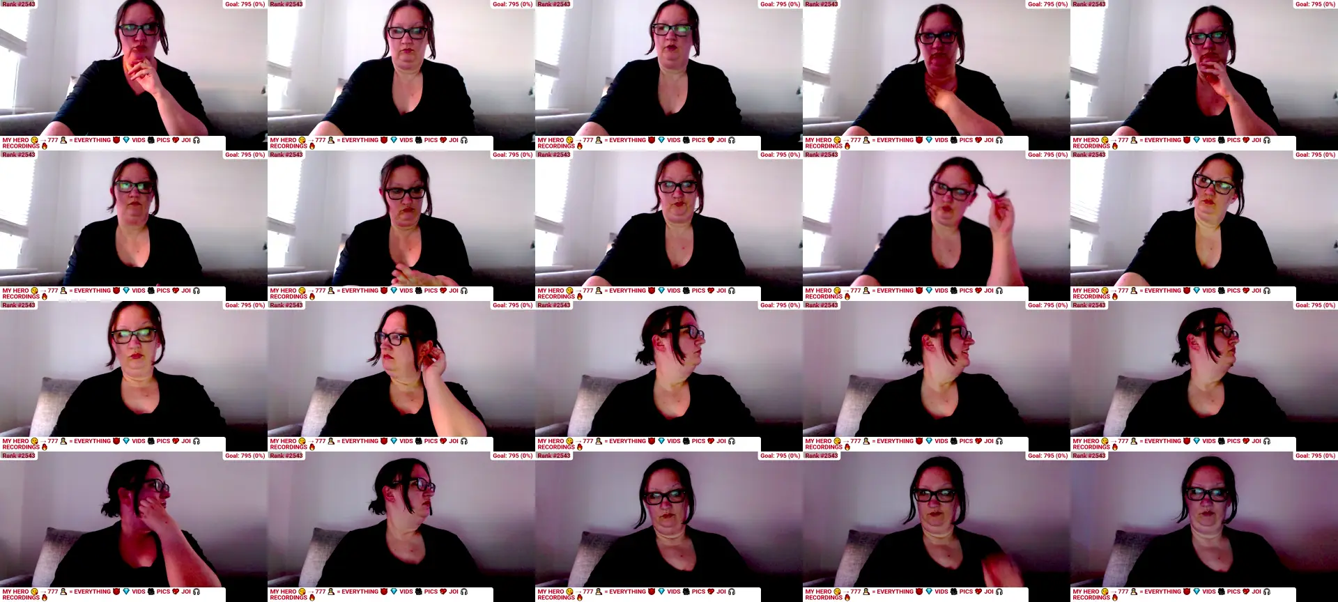 MisssCutiePie photo contact sheet