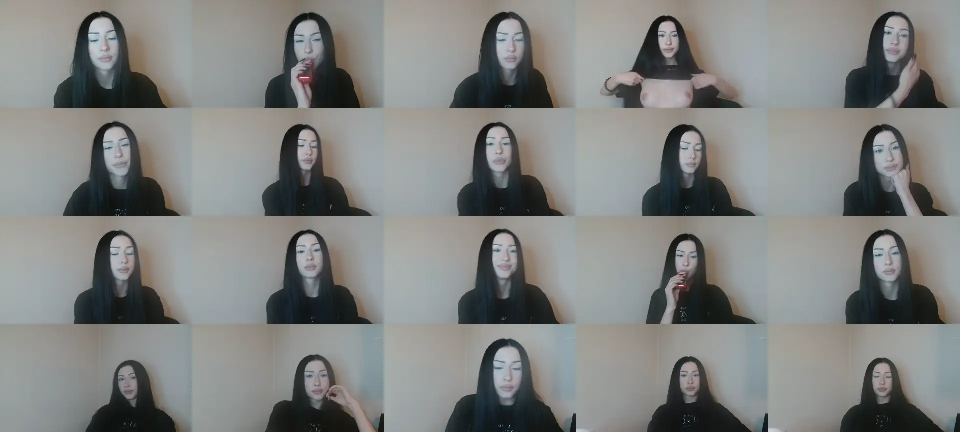 MissYulia photo contact sheet