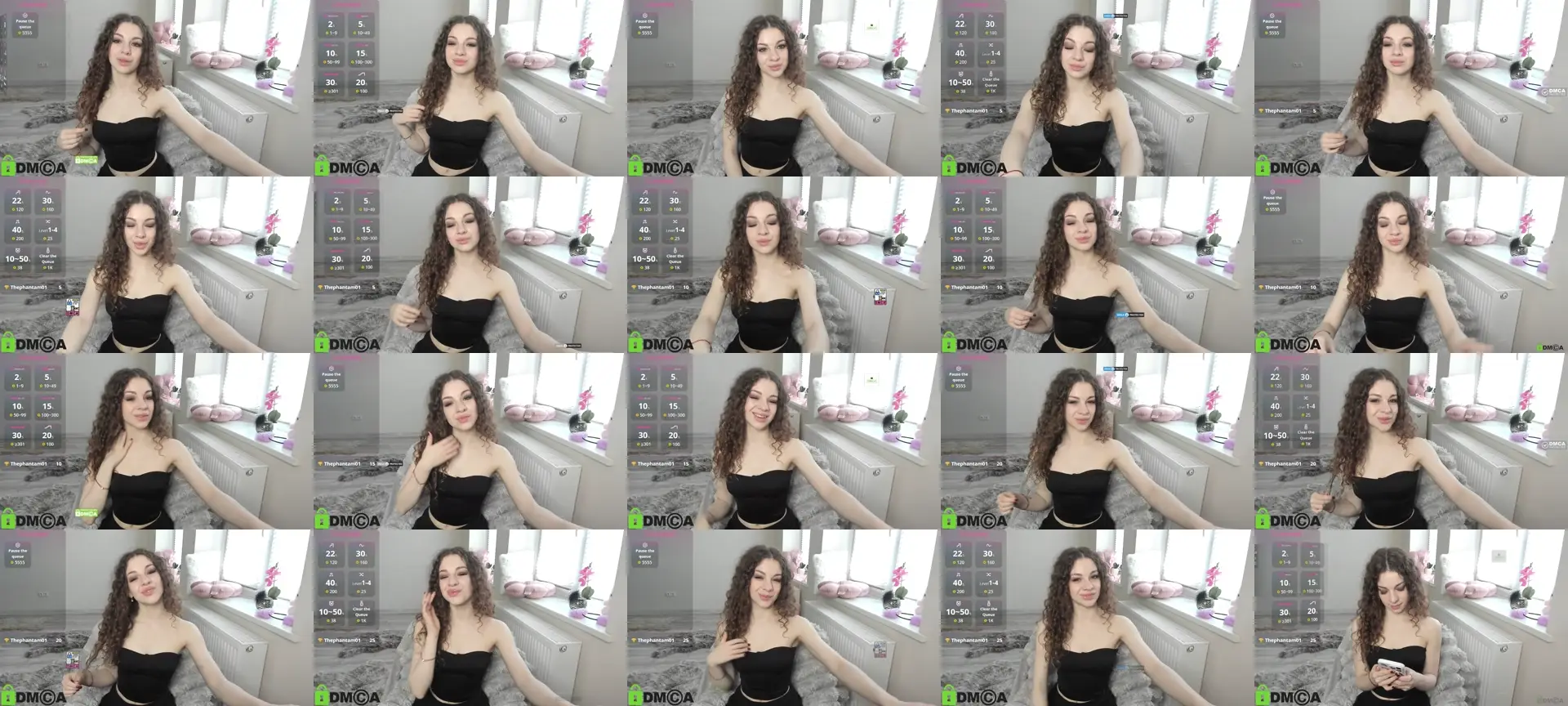 Monica_muse photo contact sheet